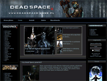 Tablet Screenshot of deadspace-zone.pl